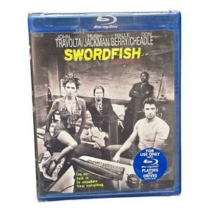 Swordfish Blu-Ray Disc Brand New Movie w. John Travolta Hugh Jackman WB